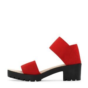 NEW CHARLESTON SHOE CO. women's monterey shoes in red